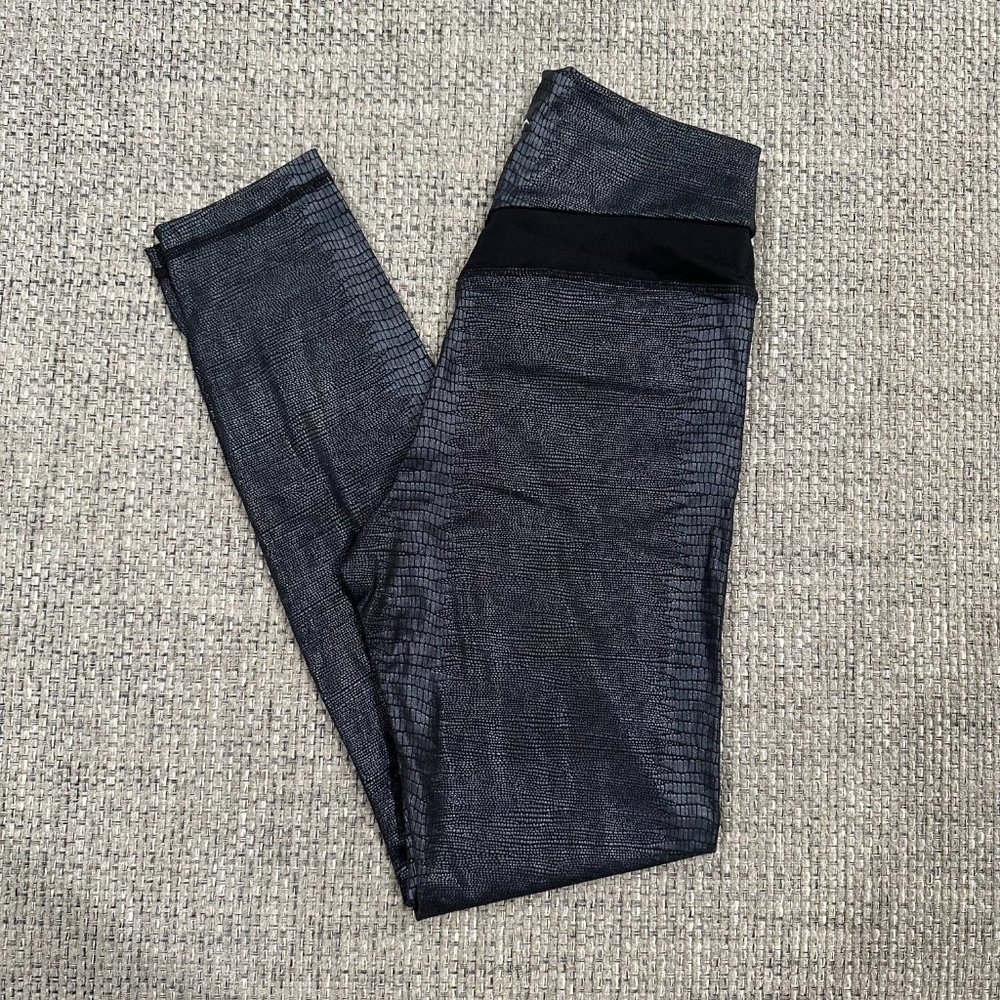 Zyia Black Kakadu Brilliant Hi Rise 7/8 24" (NWT)